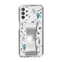 Slim Protection Case - STAND & RING RIBBON Silver［ HATSUNE MIKU - Ribbon - Instrumental - Monochrome ］