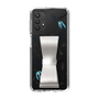 Slim Protection Case - STAND & RING RIBBON Silver［ HATSUNE MIKU - Ribbon - Instrumental - Monochrome ］