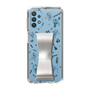 Slim Protection Case - STAND & RING RIBBON Silver［ HATSUNE MIKU - Ribbon - Instrumental - Monochrome ］