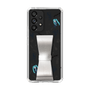 Slim Protection Case - STAND & RING RIBBON Silver［ HATSUNE MIKU - Ribbon - Instrumental - Monochrome ］