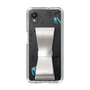Slim Protection Case - STAND & RING RIBBON Silver［ HATSUNE MIKU - Ribbon - Instrumental - Monochrome ］
