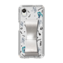 Slim Protection Case - STAND & RING RIBBON Silver［ HATSUNE MIKU - Ribbon - Instrumental - Monochrome ］