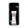 Slim Protection Case - STAND & RING RIBBON Silver［ HATSUNE MIKU - Ribbon - Instrumental - Monochrome ］