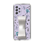 Slim Protection Case - STAND & RING RIBBON Silver［ HATSUNE MIKU - Ribbon - Instrumental - Monochrome ］