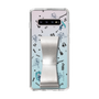 Slim Protection Case - STAND & RING RIBBON Silver［ HATSUNE MIKU - Ribbon - Instrumental - Monochrome ］