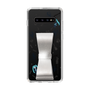 Slim Protection Case - STAND & RING RIBBON Silver［ HATSUNE MIKU - Ribbon - Instrumental - Monochrome ］