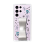 Slim Protection Case - STAND & RING RIBBON Silver［ HATSUNE MIKU - Ribbon - Instrumental - Monochrome ］