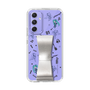 Slim Protection Case - STAND & RING RIBBON Silver［ HATSUNE MIKU - Ribbon - Instrumental - Monochrome ］