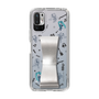 Slim Protection Case - STAND & RING RIBBON Silver［ HATSUNE MIKU - Ribbon - Instrumental - Monochrome ］