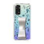 Slim Protection Case - STAND & RING RIBBON Silver［ HATSUNE MIKU - Ribbon - Instrumental - Monochrome ］
