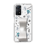 Slim Protection Case - STAND & RING RIBBON Silver［ HATSUNE MIKU - Ribbon - Instrumental - Monochrome ］