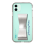Slim Protection Case - STAND & RING RIBBON Silver［ HATSUNE MIKU - Ribbon - Logo ］