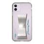 Slim Protection Case - STAND & RING RIBBON Silver［ HATSUNE MIKU - Ribbon - Logo ］