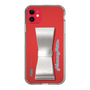 Slim Protection Case - STAND & RING RIBBON Silver［ HATSUNE MIKU - Ribbon - Logo ］