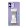 Slim Protection Case - STAND & RING RIBBON Silver［ HATSUNE MIKU - Ribbon - Logo ］