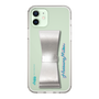 Slim Protection Case - STAND & RING RIBBON Silver［ HATSUNE MIKU - Ribbon - Logo ］