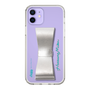 Slim Protection Case - STAND & RING RIBBON Silver［ HATSUNE MIKU - Ribbon - Logo ］