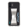 Slim Protection Case - STAND & RING RIBBON Silver［ HATSUNE MIKU - Ribbon - Logo ］