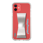 Slim Protection Case - STAND & RING RIBBON Silver［ HATSUNE MIKU - Ribbon - Logo ］