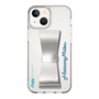 Slim Protection Case - STAND & RING RIBBON Silver［ HATSUNE MIKU - Ribbon - Logo ］