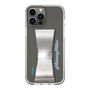 Slim Protection Case - STAND & RING RIBBON Silver［ HATSUNE MIKU - Ribbon - Logo ］