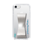 Slim Protection Case - STAND & RING RIBBON Silver［ HATSUNE MIKU - Ribbon - Logo ］