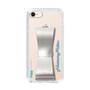 Slim Protection Case - STAND & RING RIBBON Silver［ HATSUNE MIKU - Ribbon - Logo ］