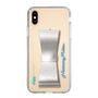 Slim Protection Case - STAND & RING RIBBON Silver［ HATSUNE MIKU - Ribbon - Logo ］