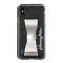 Slim Protection Case - STAND & RING RIBBON Silver［ HATSUNE MIKU - Ribbon - Logo ］