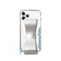 Slim Protection Case - STAND & RING RIBBON Silver［ HATSUNE MIKU - Ribbon - Logo ］
