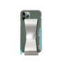 Slim Protection Case - STAND & RING RIBBON Silver［ HATSUNE MIKU - Ribbon - Logo ］