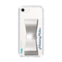 Slim Protection Case - STAND & RING RIBBON Silver［ HATSUNE MIKU - Ribbon - Logo ］