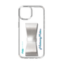 Slim Protection Case - STAND & RING RIBBON Silver［ HATSUNE MIKU - Ribbon - Logo ］