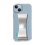 Slim Protection Case - STAND & RING RIBBON Silver［ HATSUNE MIKU - Ribbon - Logo ］