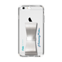 Slim Protection Case - STAND & RING RIBBON Silver［ HATSUNE MIKU - Ribbon - Logo ］