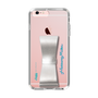 Slim Protection Case - STAND & RING RIBBON Silver［ HATSUNE MIKU - Ribbon - Logo ］