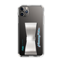 Slim Protection Case - STAND & RING RIBBON Silver［ HATSUNE MIKU - Ribbon - Logo ］