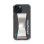 Slim Protection Case - STAND & RING RIBBON Silver［ HATSUNE MIKU - Ribbon - Logo ］