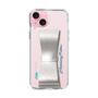 Slim Protection Case - STAND & RING RIBBON Silver［ HATSUNE MIKU - Ribbon - Logo ］