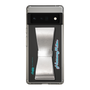 Slim Protection Case - STAND & RING RIBBON Silver［ HATSUNE MIKU - Ribbon - Logo ］