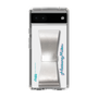Slim Protection Case - STAND & RING RIBBON Silver［ HATSUNE MIKU - Ribbon - Logo ］