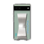 Slim Protection Case - STAND & RING RIBBON Silver［ HATSUNE MIKU - Ribbon - Logo ］