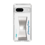 Slim Protection Case - STAND & RING RIBBON Silver［ HATSUNE MIKU - Ribbon - Logo ］