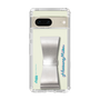 Slim Protection Case - STAND & RING RIBBON Silver［ HATSUNE MIKU - Ribbon - Logo ］