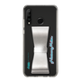 Slim Protection Case - STAND & RING RIBBON Silver［ HATSUNE MIKU - Ribbon - Logo ］