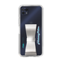 Slim Protection Case - STAND & RING RIBBON Silver［ HATSUNE MIKU - Ribbon - Logo ］