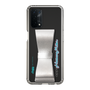 Slim Protection Case - STAND & RING RIBBON Silver［ HATSUNE MIKU - Ribbon - Logo ］