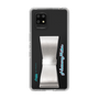 Slim Protection Case - STAND & RING RIBBON Silver［ HATSUNE MIKU - Ribbon - Logo ］