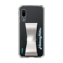 Slim Protection Case - STAND & RING RIBBON Silver［ HATSUNE MIKU - Ribbon - Logo ］