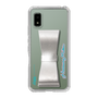 Slim Protection Case - STAND & RING RIBBON Silver［ HATSUNE MIKU - Ribbon - Logo ］